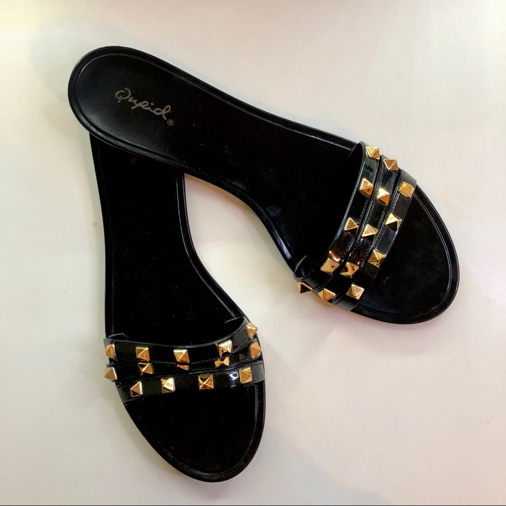 Jelly Studded Sandals